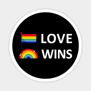 Love Wins, Love Wins design Magnet